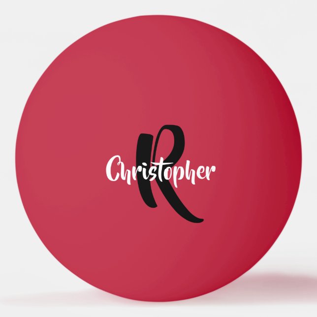Personalized Ping Pong Ball (Front)