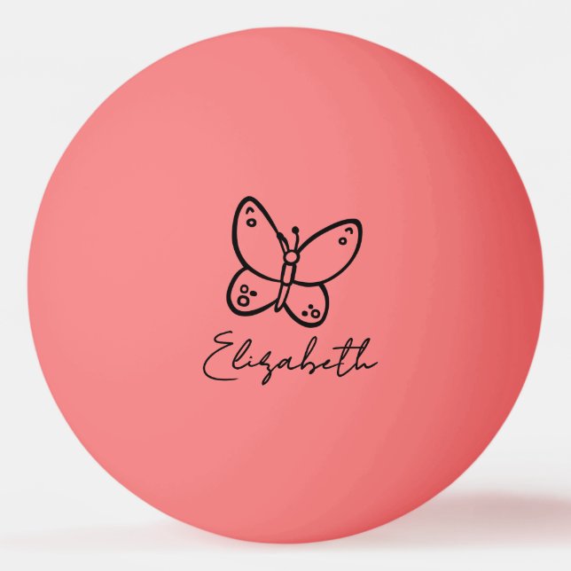 Personalized ping pong balls for table tennis game (Front)