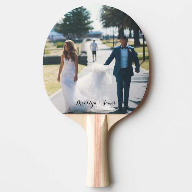 Personalized Ping Pong Paddle Add Your Photo (Front)