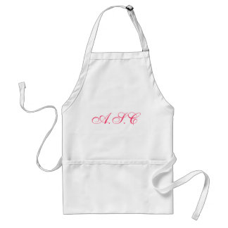 Personalized Pink Apron