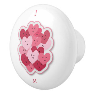 Personalized Pink Baby's Room Ceramic Knob