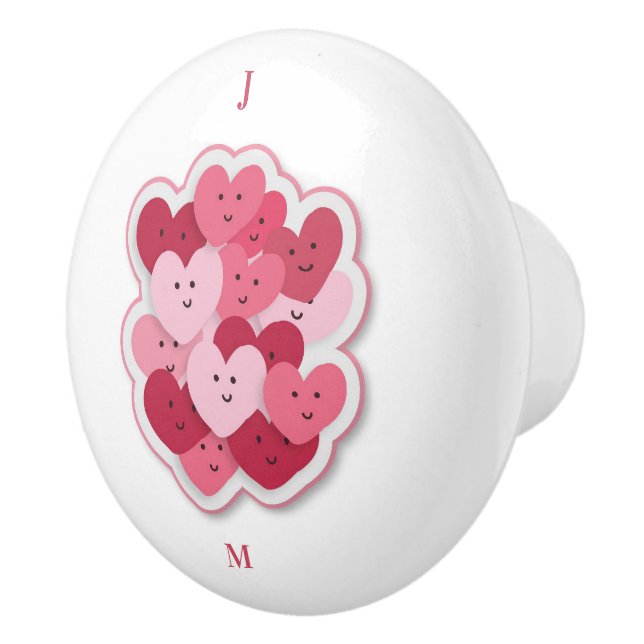 Personalized Pink Baby's Room Ceramic Knob (Right)