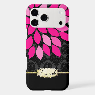 Personalized Pink Black and Gold