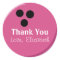 Personalized Pink Bowling Ball Thank You