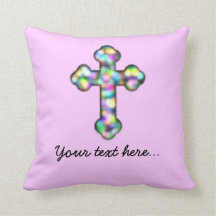 Personalized Pink Cross