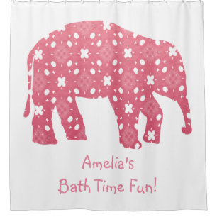 Personalized Pink Elephant 