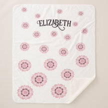 Personalized Pink Floral Pattern