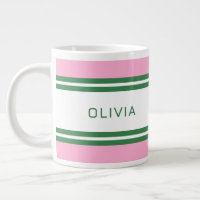 Personalized Pink & Green Golf Custom