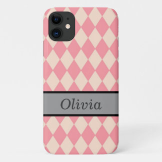 Personalized Pink iPhone Case For All Models