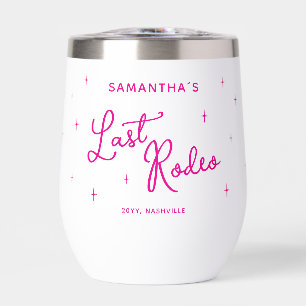 Personalized Pink Last Rodeo Bachelorette Party
