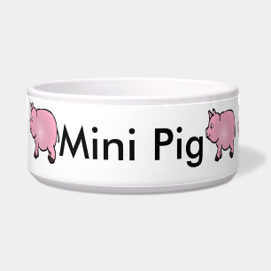 Personalized Pink Mini Pig