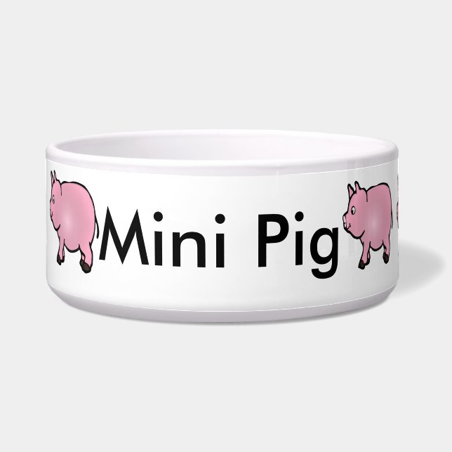 Personalized Pink Mini Pig (Front)