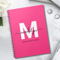Personalized Pink Monogram