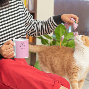 Personalized Pink Mug - Custom Name or Text