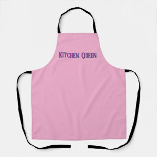 Personalized Pink Pastel Apron - Custom Text