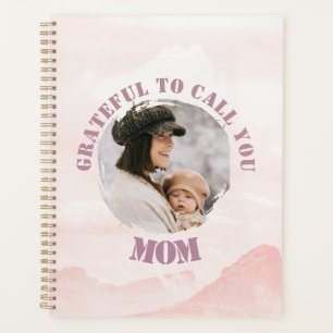 Personalized Pink Pastel Planner for Mom