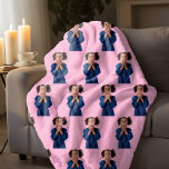 Personalized Pink Photo Collage Kids Birthday  Sherpa Blanket<br><div class="desc">Celebrate your child's special day with this personalized pink photo collage birthday blanket. Add your favourite photos and a custom birthday message to create a cozy and heartwarming keepsake. Made from soft, high-quality material, this blanket is perfect for snuggling, decorating a room, or making memories extra special. A thoughtful gift...</div>