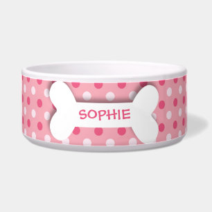 Girly dog bowls best sale