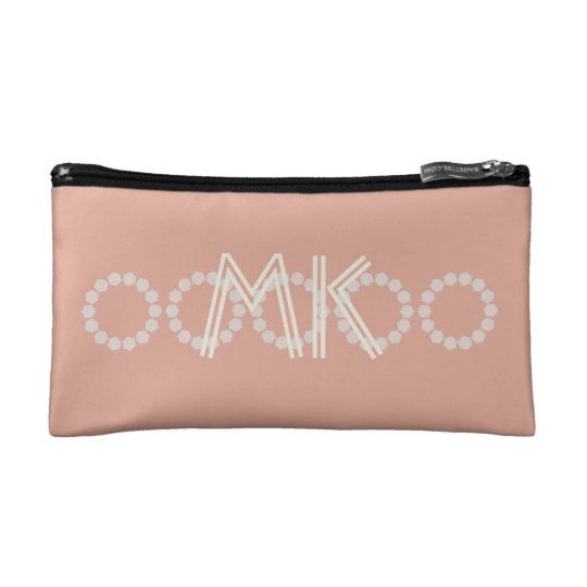 Personalized Pink Salmon Add Initials Bag