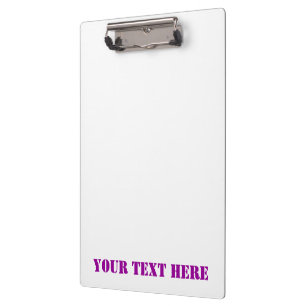 Personalized Pink Star on Digital Camo Pattern Clipboard