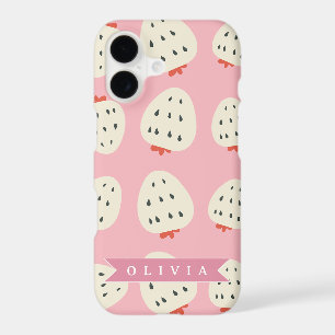 Personalized Pink Strawberry Name Cute Girly