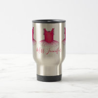 Personalized Pink Tutu Dance Teacher Ballet Dancer