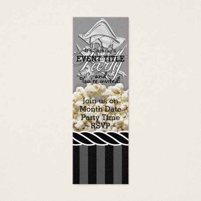 Personalized Pirate Party (Front)