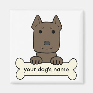 Personalized Pitbull Magnet