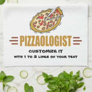 Personalized Pizza Kitchen Towel