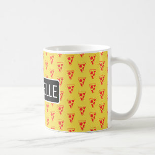 Personalized Pizza Slices Coffee Mug