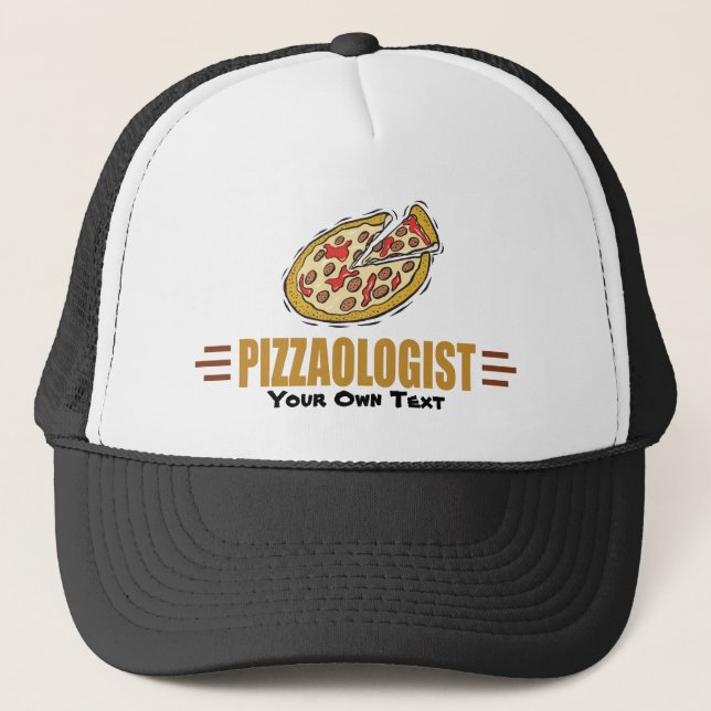 Personalized Pizza Trucker Hat (Front)