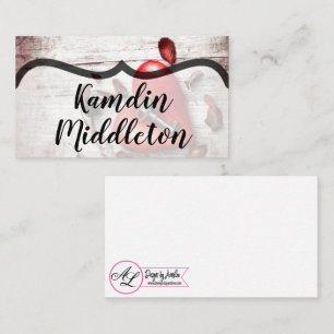 Personalized Place Cards Country Wood Key to my He