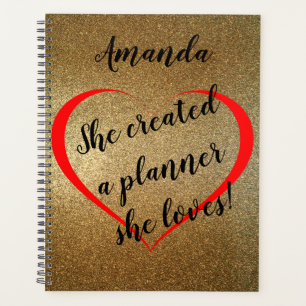 Personalized Planner She Loves, Her Way