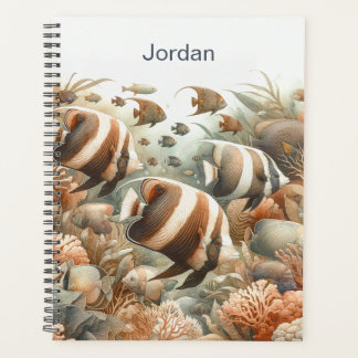 Personalized Planner, Tropical Fish Planner