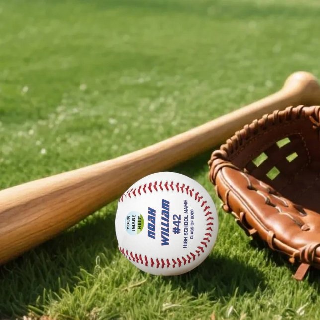 Personalized Player Name Photo Baseball (Creator Uploaded)