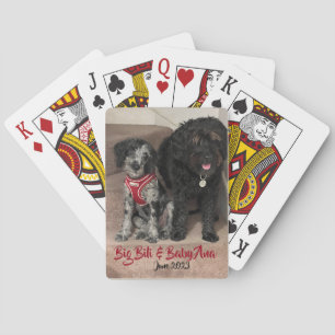 Personalized playing cards. cards
