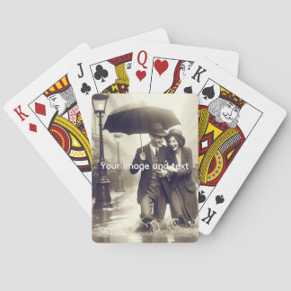 Personalized Playing Cards Custom Image & Text