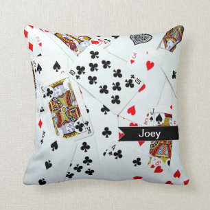 Personalized Playing Cards Game Cushions
