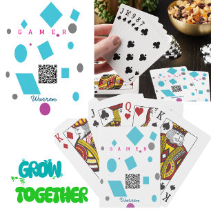 Personalized Playing Cards, Groovy Create Your Own Cards
