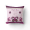 Personalized Plum Butterfly Keepsake Pillow