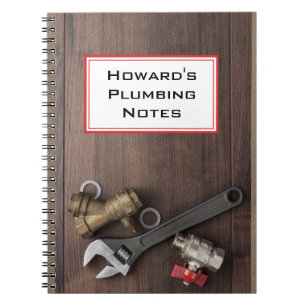 Personalized Plumber's Notebook