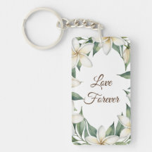 Personalized Plumeria, Love Forever