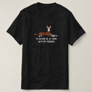 Personalized Podenco Dog Slogan T-Shirt
