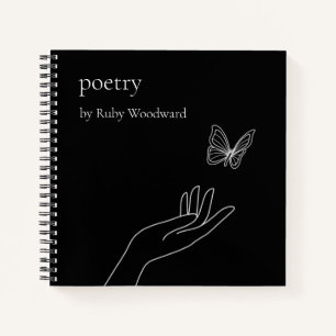 Personalized poetry notebook