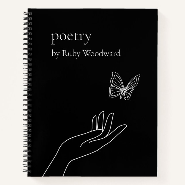 Personalized poetry notebook (Front)