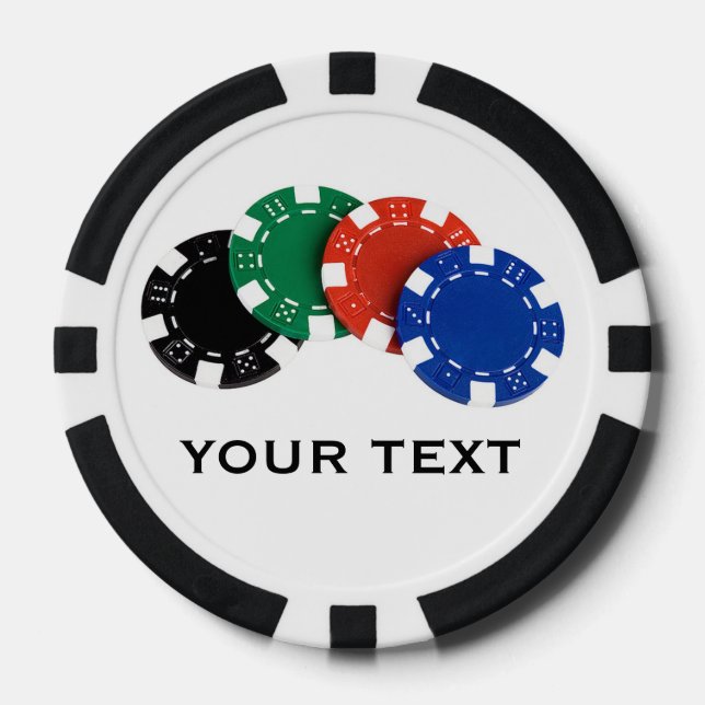 Personalized Poker Chips (Front)