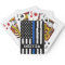 Personalized Police Flag Thin Blue Line