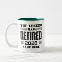 Personalized Police Retirement Legend Has Retired