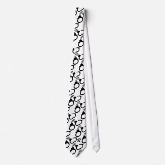 Personalized Policeman Handcuffs Tie Necktie