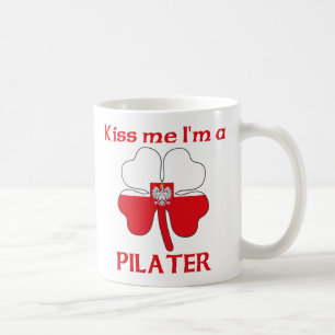 Personalized Polish Kiss Me I'm Pilater Coffee Mug